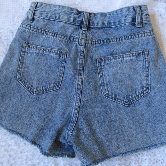 Rag & Bone  Women Shorts-Skort, M, Denim, Blue, waist 24in - Picture 3 of 5